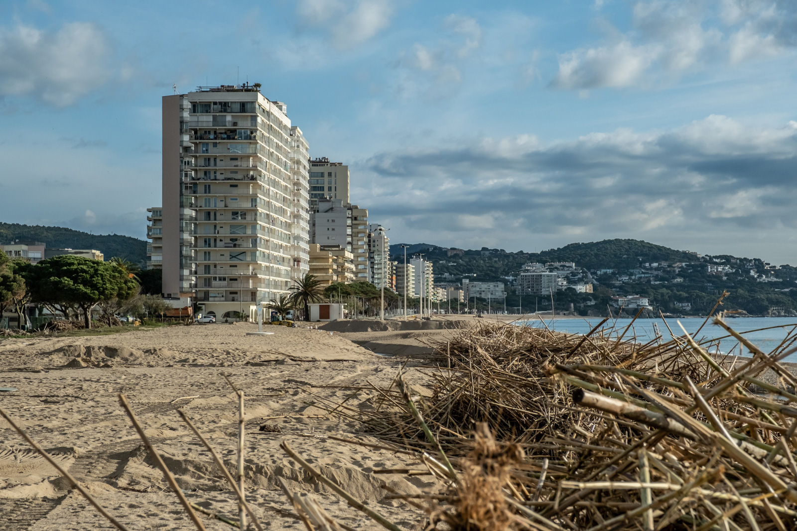 Del temporal Glòria al confinament · Platja Gran · Platja d’Aro - Jordi Mas
