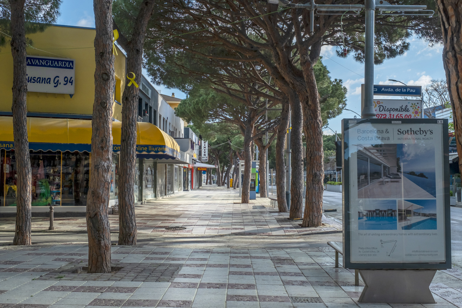 Anuncis per a ningú · Avinguda de S’Agaró · Platja d’Aro - Jordi Mas