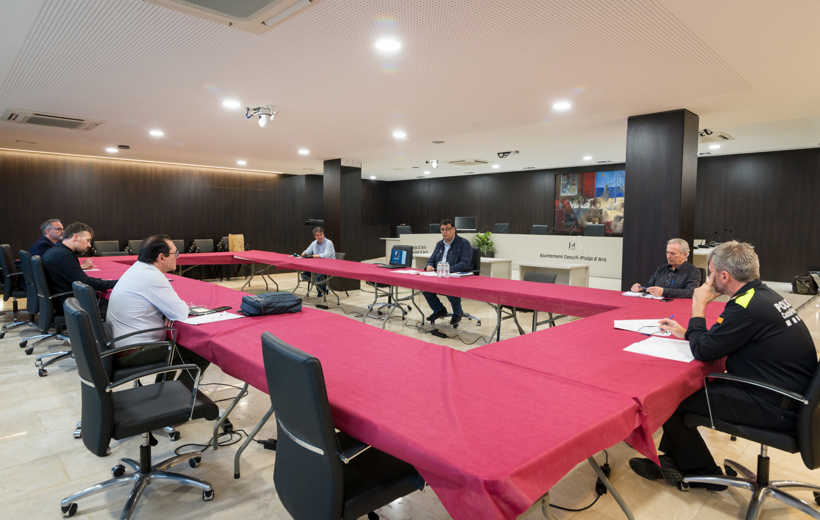 Gestionant incerteses · Comitè Tècnic Municipal de Seguiment de la COVID-19 · Sala d’Actes de l’Ajuntament · Platja d’Aro - Lluís Català