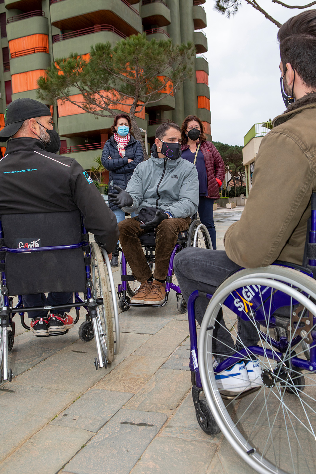 Una destinació per a tothom · Curs de formació d’accessibilitat turística, hivern de 2021 · Passeig Marítim, Platja d’Aro - Jordi Geli