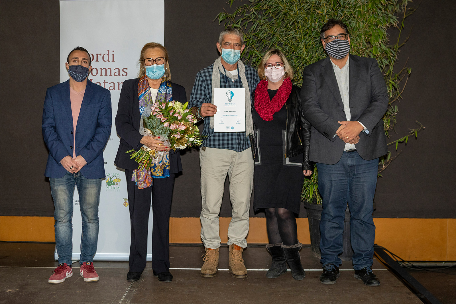 El valor de la memòria col·lectiva · Lliurament de guardons del Premi de Recerca Local, tardor de 2020 · Sala Polivalent · Castell d’Aro - Jordi Geli