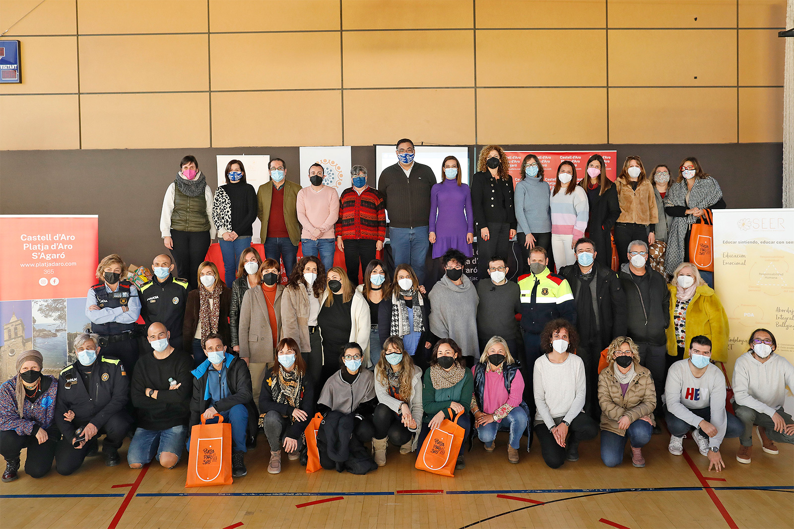 La força del Valor Humà · Presentació del Protocol Municipal de Prevenció de l’Assetjament entre Iguals, hivern de 2022 · Sala Polivalent · Castell d’Aro - Aniol Resclosa