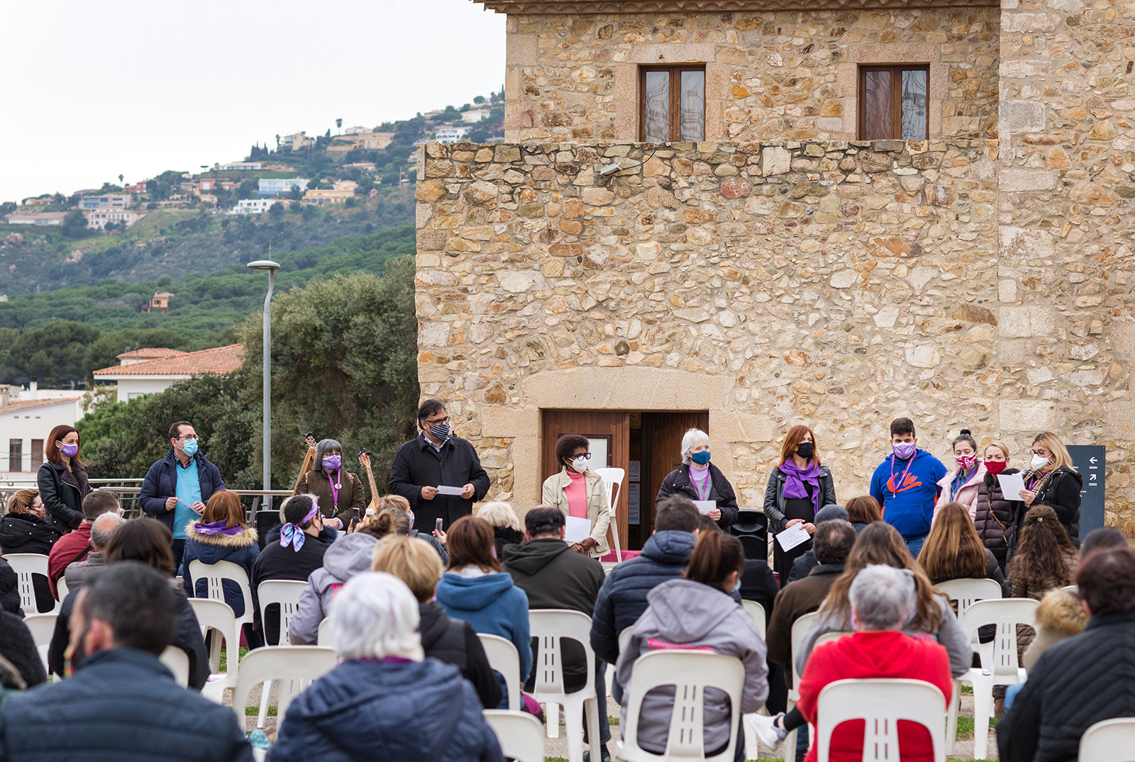 Totes som una · Celebració del Dia Internacional de les Dones, hivern de 2021 · Espai Masia Bas · Platja d’Aro - Lluís Català