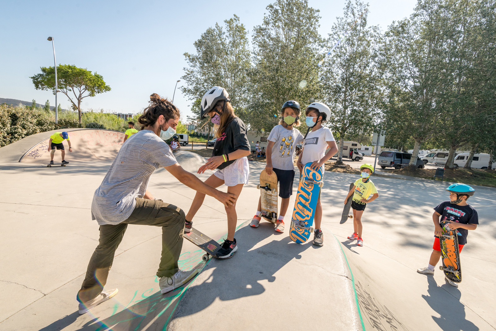 A poc a poc · Casal Esportiu, estiu de 2021 · Skate Park · Platja d’Aro - Lluís Català