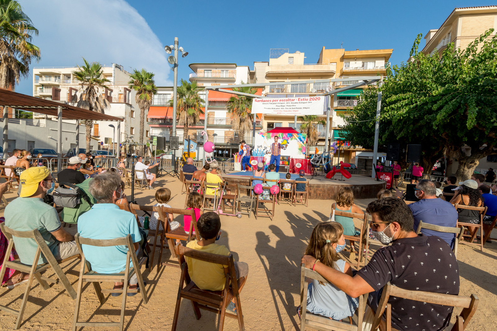 De mil formes i colors · Balloon Show, Festa Major de Platja d’Aro, estiu de 2021 · Plaça Major, Platja d’Aro - Lluís Català