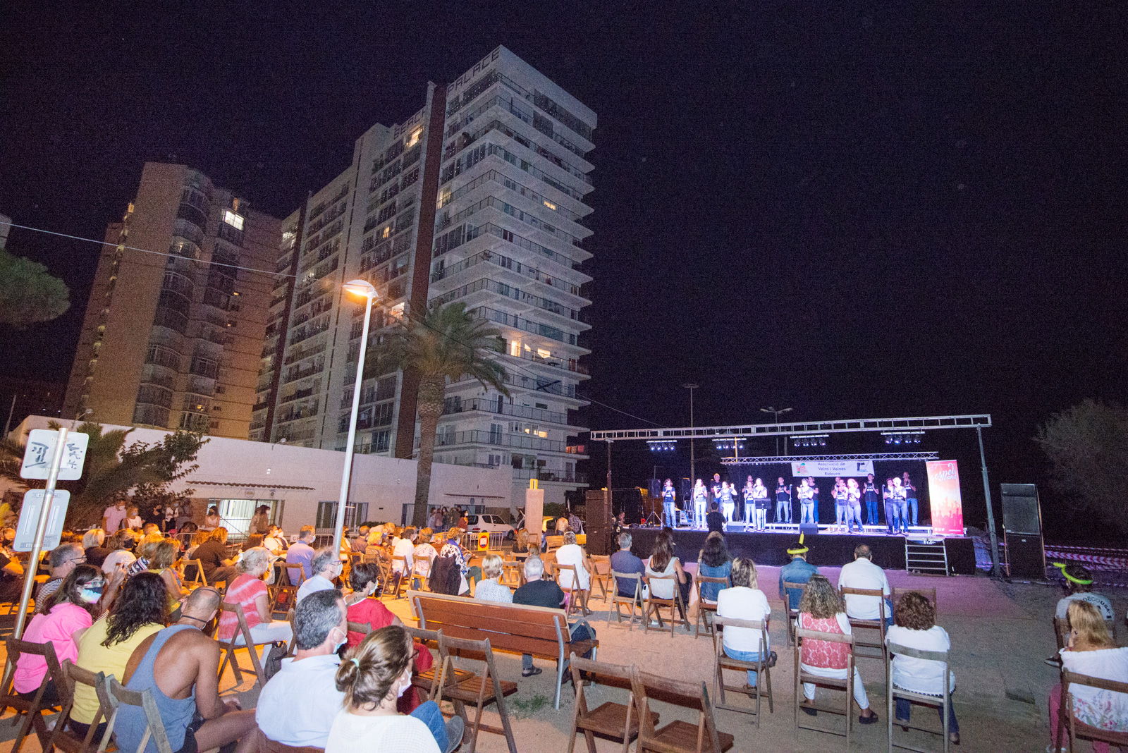 Himnes universals · Gospel d’Aro, Festa Major del Ridaura (Associació de Veïns i Veïnes Ridaura de Platja d’Aro), estiu de 2020 · Passeig Ridaura, Platja d’Aro  - Lluís Català