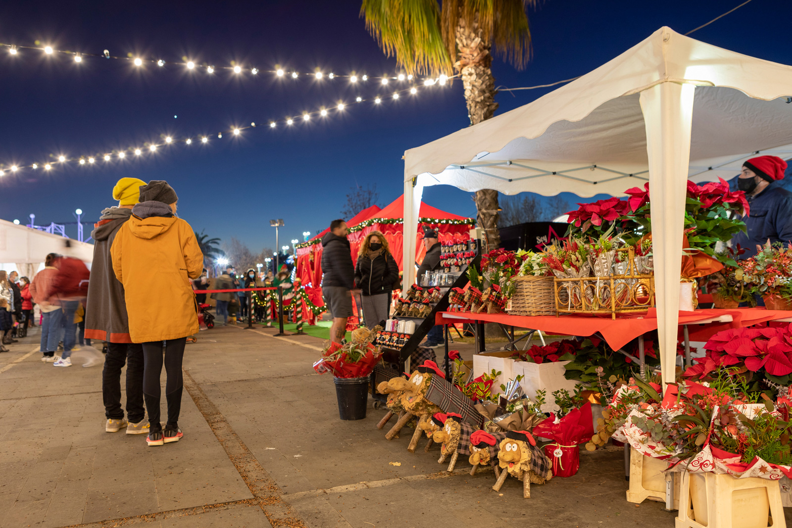 Noves emocions · Mercat de Nadal, Nadal de 2021 · Plaça dels Estanys, Platja d’Aro - Jordi Geli