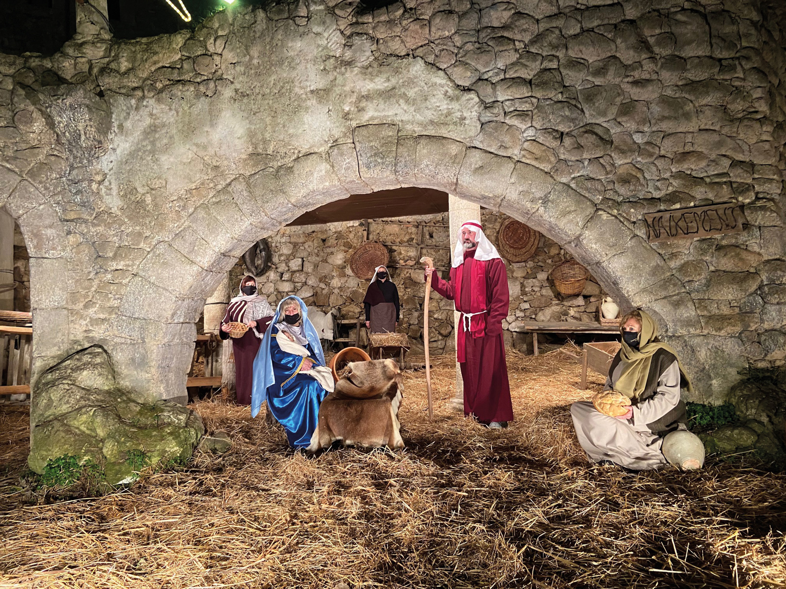 Tradicions perdurables · Pessebre Vivent (Associació del Pessebre Vivent de Castell d’Aro), Nadal de 2021 · Nucli antic · Castell d’Aro - Pilar Ferrero